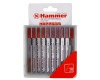 Пилка для лобзика (набор) Hammer Flex 204-905 JG WD-PL-MT No5
