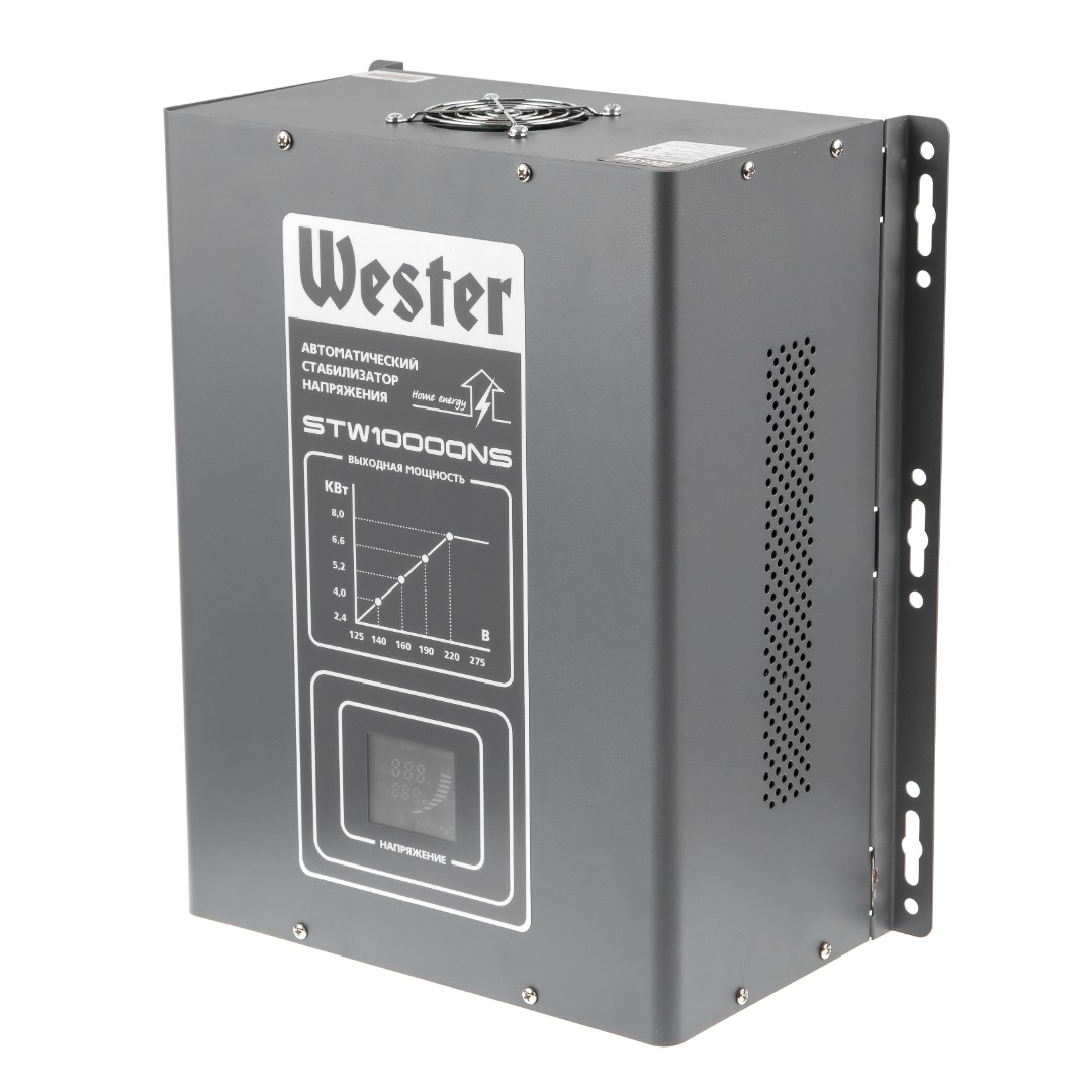 Стабилизатор напряжения WESTER STW10000NS - Hammer Werkzeug S.R.O.